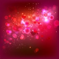 lights background red