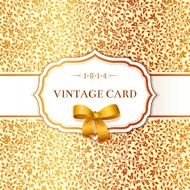Beautiful card with a background of silhouettes