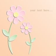 Flower background N107