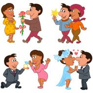 Love story of a man and African American woman