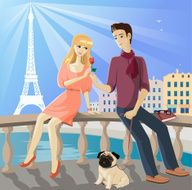 Couple in Paris