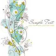 Flower doodle N521