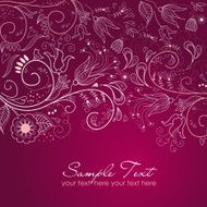 Floral background N1009