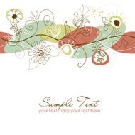 Floral background N1011