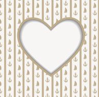 Valentines day heart backgroung vector illustration N11