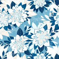 Seamless elegant pattern with decorative flowers N2