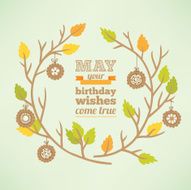 birthday card N105