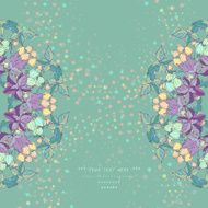 Floral decor N91
