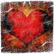 Valentine&#039;s day red background N4