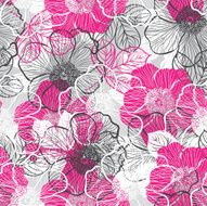 Seamless pattern with peony N8