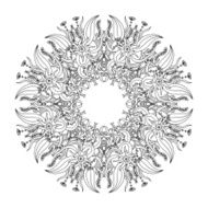 Floral decor N93