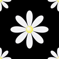daisy seamless background