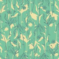 Herbal seamless pattern N7