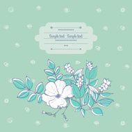 Floral decor N94