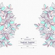 Floral decor N96