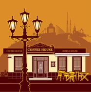 Cozy coffee house