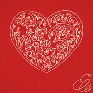 Valentine vintage background