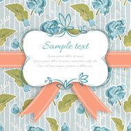 Vintage flowers background N39