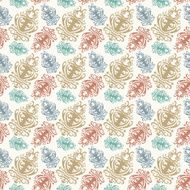background with seamless floral pattern N10