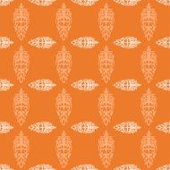 pattern in the old style with curls N10