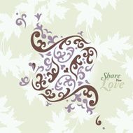 Love Flowers Card N12