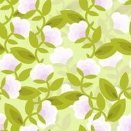 Floral seamless pattern Spring fresh design!