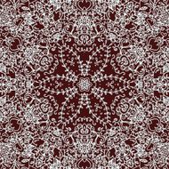 Ornamental round lace N4