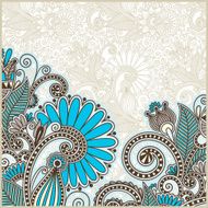 ornate floral pattern N11