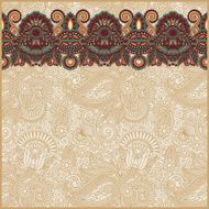 ornate floral background with ornament stripe N13