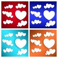 White Paper Hearts N3