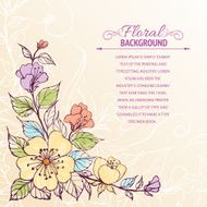 Abstract Flower Background N19