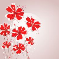 Artistic pastel flowers N2
