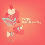 Valentine greeting card N25