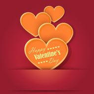 Background with hearts N50