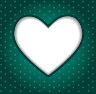 Valentines day heart background vector illustration N5