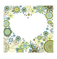 floral frame N210