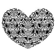 Heart tattoo N11