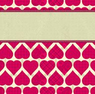 Valentine background with hearts N8