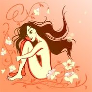 Girl in the garden N3