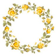 Wreath from rose N3