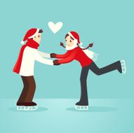 skaters in love