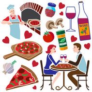 date night at the pizza parlor