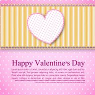 Happy Valentine&#039;s Day background concept Vector illustration N4