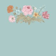 Floral card N53