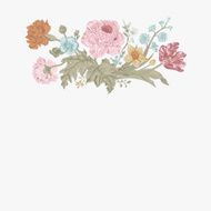Floral card N54