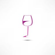 Glass Of Wine Icon N4