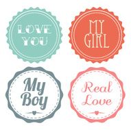 Valentines stickers N6