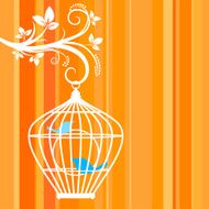 Birdcage Art for Valentine&#039;s Day N4
