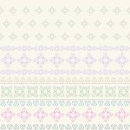 Seamless background with horizontal stripes of pale shades