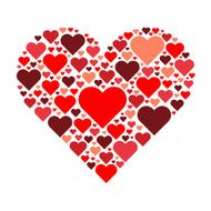 Valentine&#039;s Day Hearts Collage 1